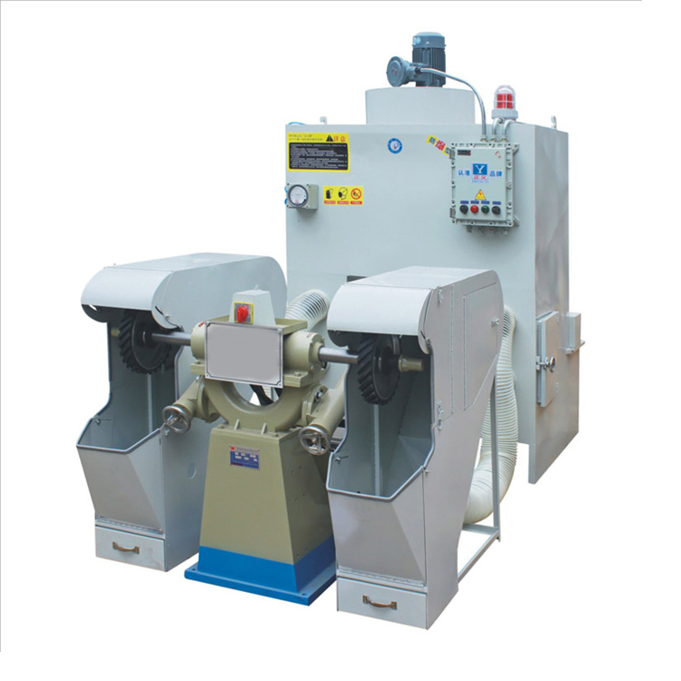 单机湿式除尘防爆砂带机一体机LC-ZY300-3